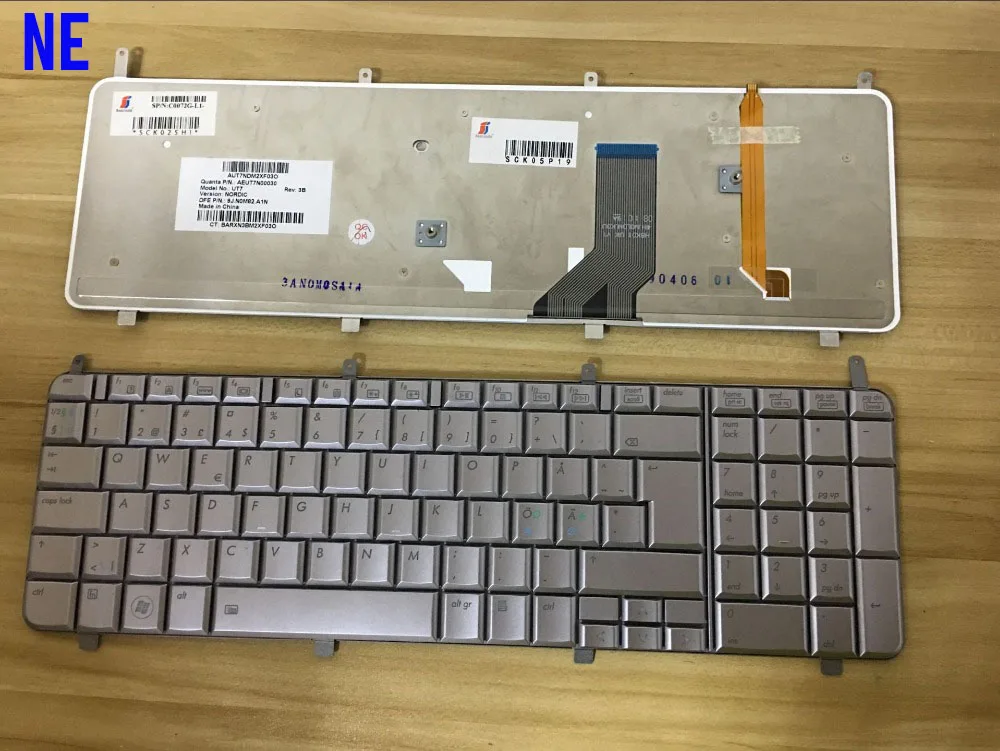 Новая клавиатура для hp HDX18 X18 DV8-1000 швейцарская/Великобритания/Турецкий/Канада французский/немецкий/арабский/Норвежский/Датский/русский/португальский