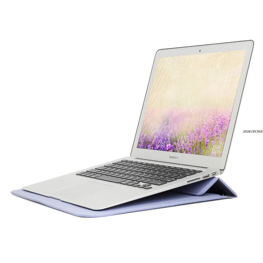 Защитная сумка из искусственной кожи для Macbook Air 13 Pro retina 12 15 чехол для ноутбука Macbook new Air 13 A1932 чехол-подставка A2159