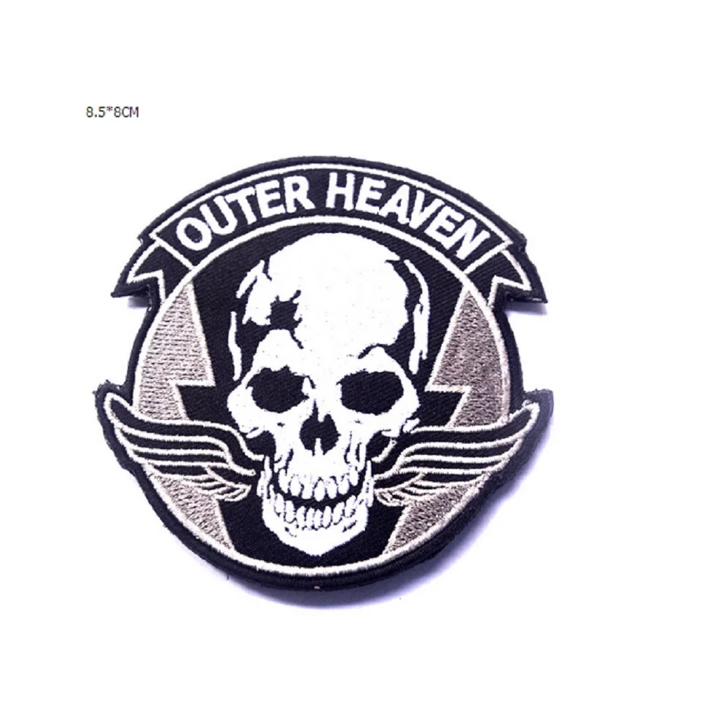 3D патчи с вышивкой изображением внешнего неба для захвата скребков парка Юрского