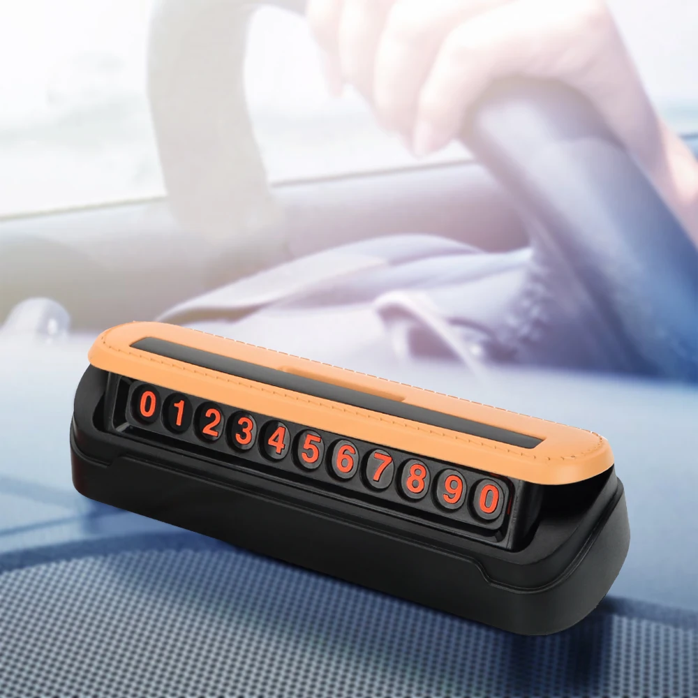 LEEPEE автомобильная Временная парковочная карта клавишный переключатель ящик