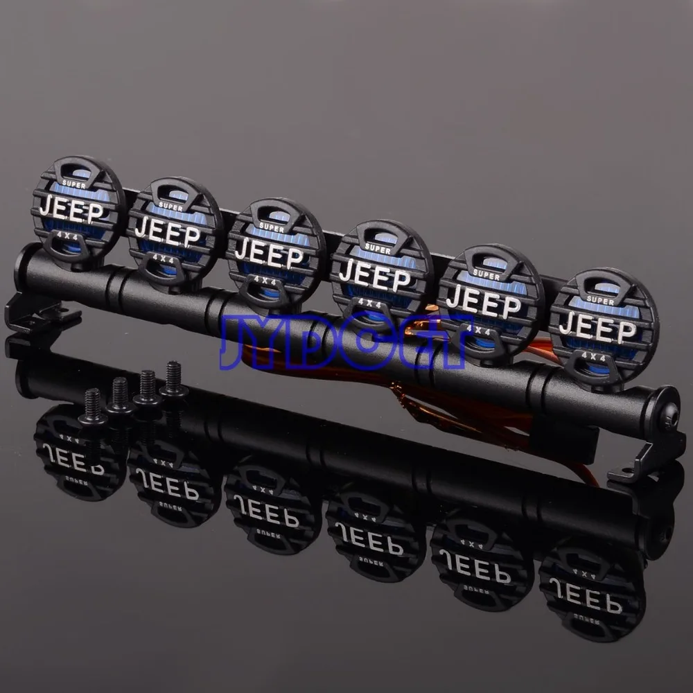 152 мм Многофункциональный светодиодный светильник бар JEEP для RC Crawler Traxxas 90046 TRX4 D90