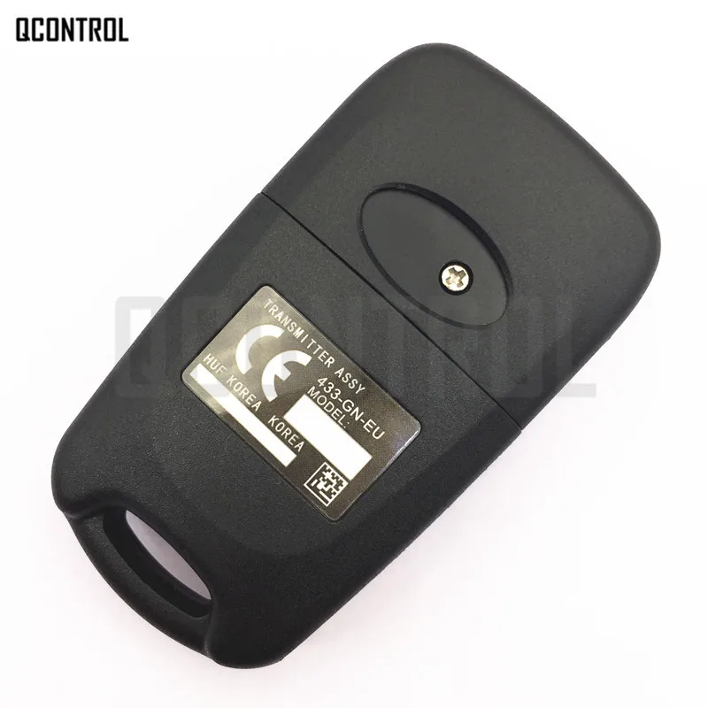 Дистанционный ключ QCONTROL для KIA CEED Pro дистанционный Ceed лезвие TOY40 433 МГц безключевой
