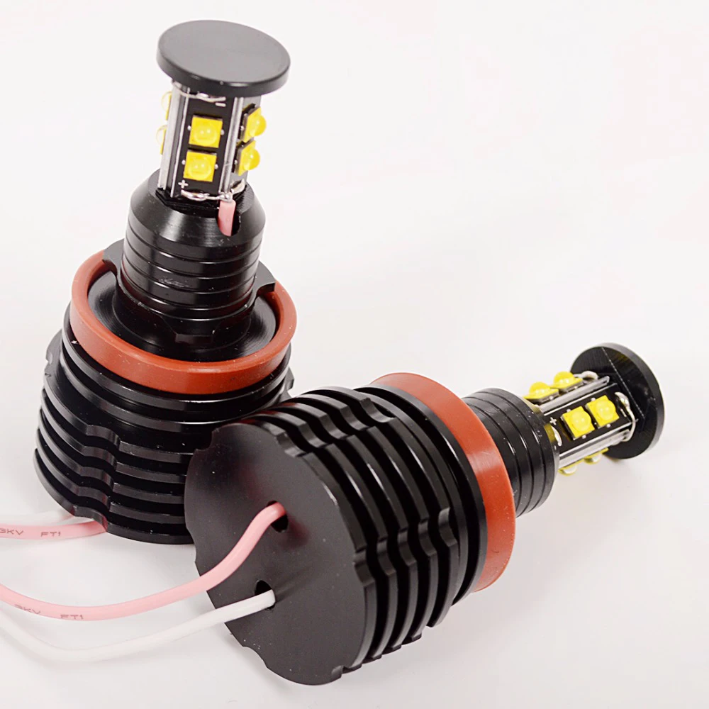 Flytop 2*80 Вт 160 Светодиодный Маркер ангельские глазки H8 CREE светодиодный ксеноновый