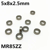 50pcs mr85zz l 850zz 5x8x2 5 mm deep groove ball bearing miniature bearing high qualit advanced mr85 mr85z