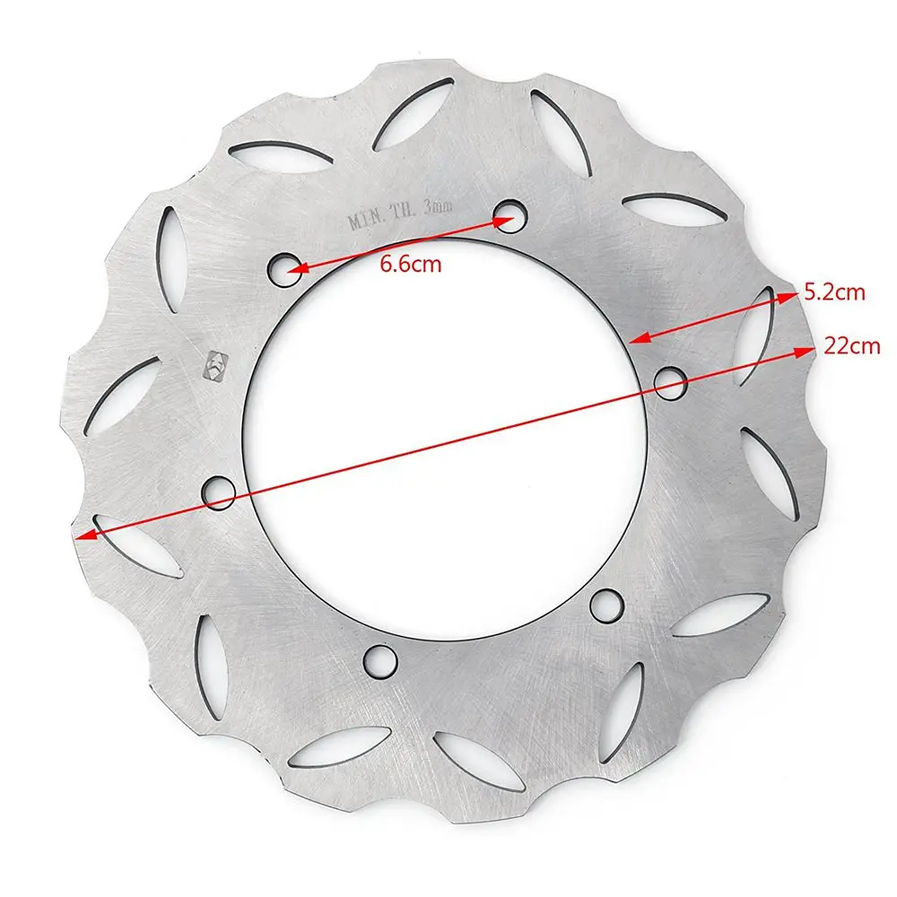 Мотоциклетные задние дисковые тормоза ротор для Yamaha YZF R6 YZF 600 R R6 1999-2002 YZR 1000 R1 2002 2003