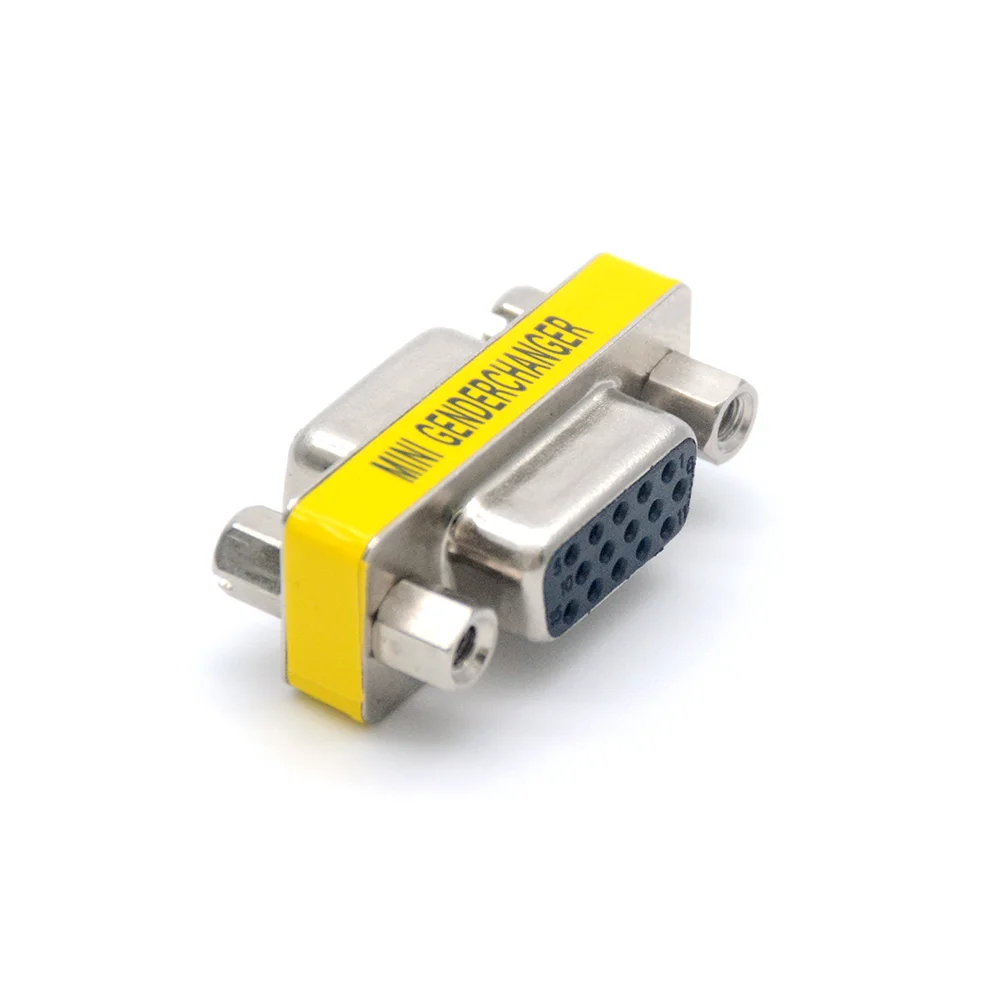 2 шт./лот DB15 15 Pin VGA Женский к женскому для совместного последовательного порта