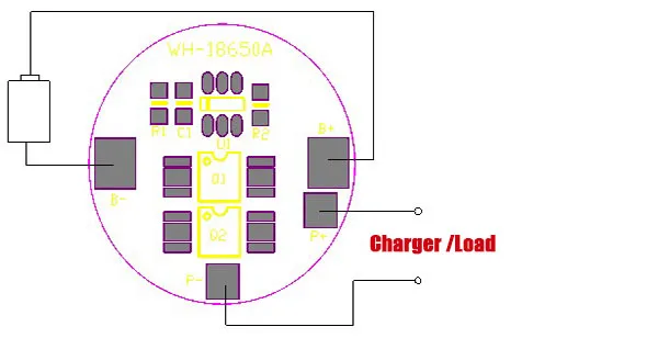 Печатная плата 1S 2A 3 6 В LiFePO4 BMS/PCM/PCB для защиты аккумулятора 1 упаковка батарейка 18650