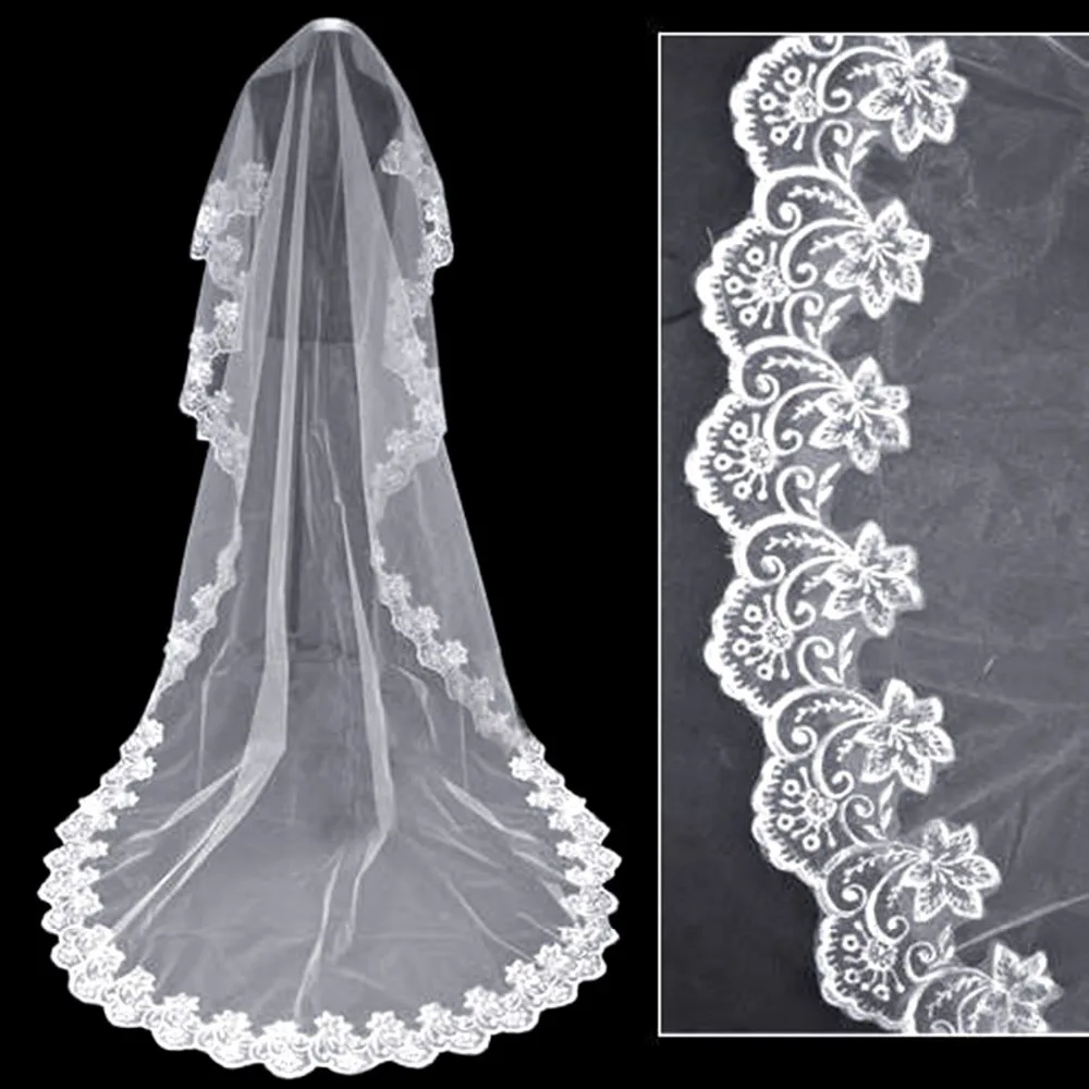 1T Женская одноуровневая Кружевная аппликация с зубчатыми краями водопад