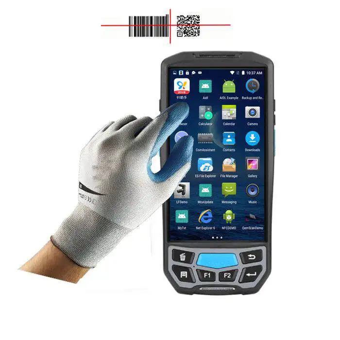 Промышленный Android qr 1d 2d прочный штрих-код PDA ручной сканер штрих-кода с NFC GPS