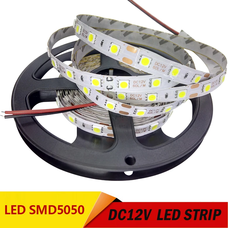 

Светодиодная лента rgb 5050, 5 м, 12 В