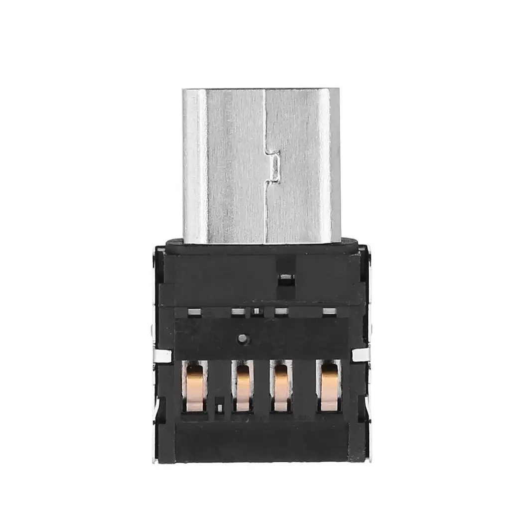 OTG кабель для передачи данных адаптер Android Micro Серебряный USB общий мобильный Type-C