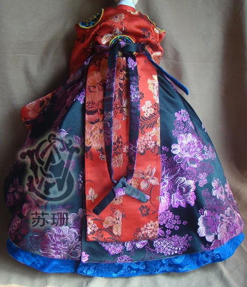 Ханбок для 1/3 тонкая sd bjd Кукла Одежда Платье для 1/3 DD bjd Кукла sd для bjd куклы s