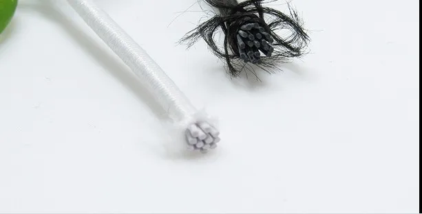 0 5 мм 400 м/лот черные и белые аксессуары ручной работы круглая эластичная повязка