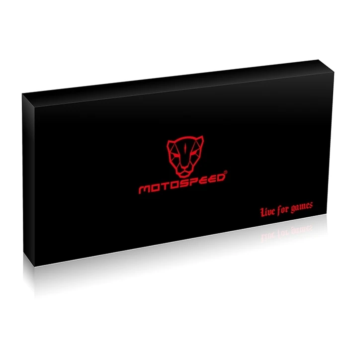 Motospeed CK888 Механическая игровая клавиатура RGB Подсветка Gamer и мышь комплект с 1 8 м