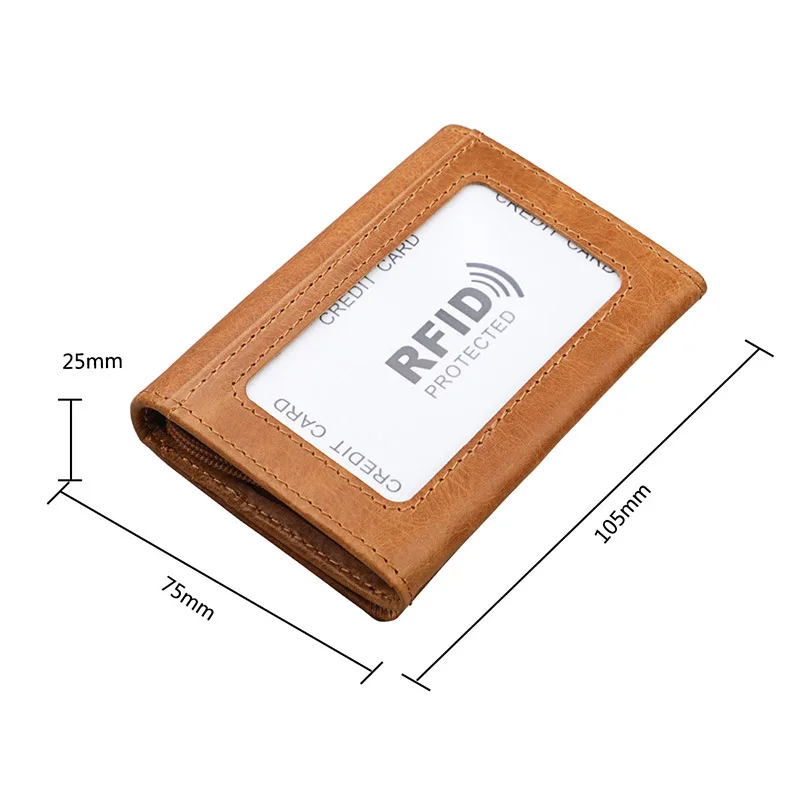 Baellerry стиль RFID визитница минималистский кошелек для мужчин женщин карты ID Держатели пояса из натуральной кожи RFID д