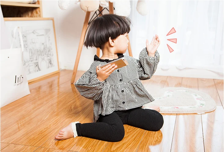 Для маленьких девочек весна-осень леггинсы для Одежда детей одежда 1bb406pt-55 [Eleven