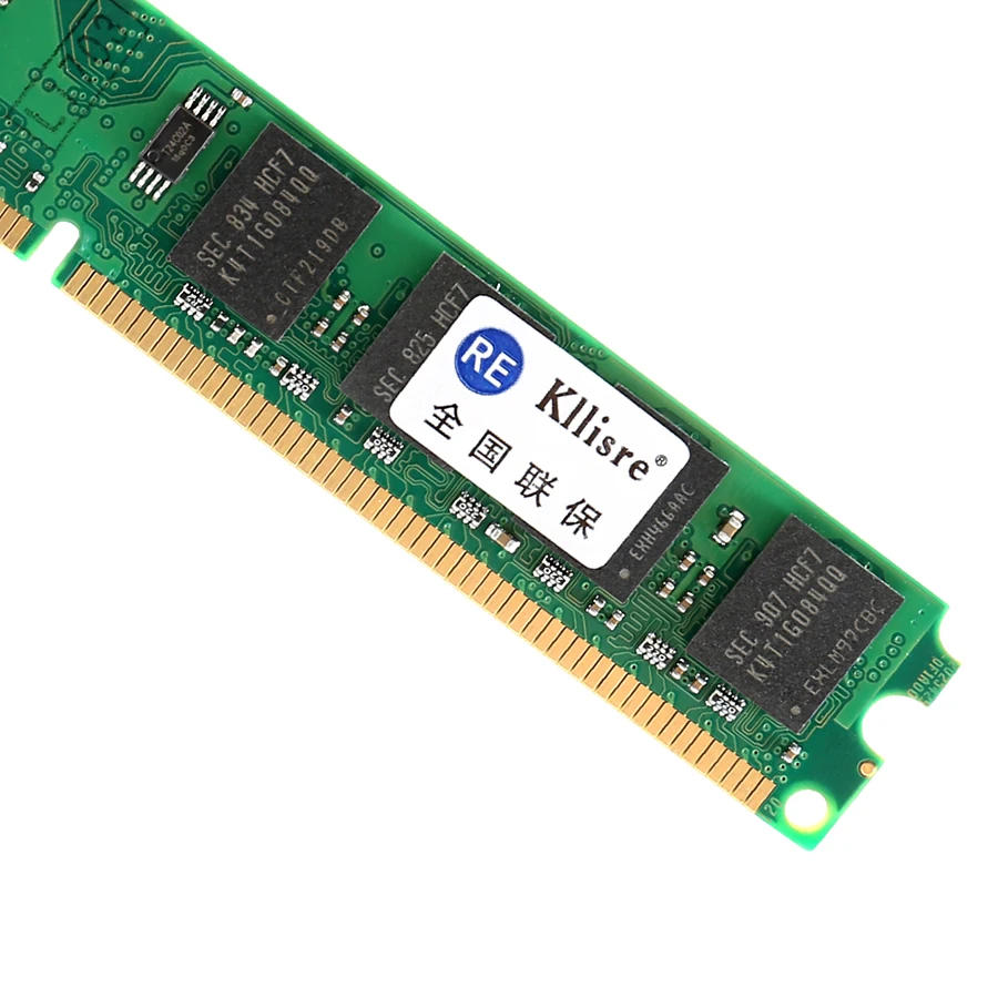 Kllisre DDR2 ОЗУ 2 ГБ 800 667 мГц 1.8 В 240Pin Non-ECC Desktop памяти DIMM системы высокой совместимы |
