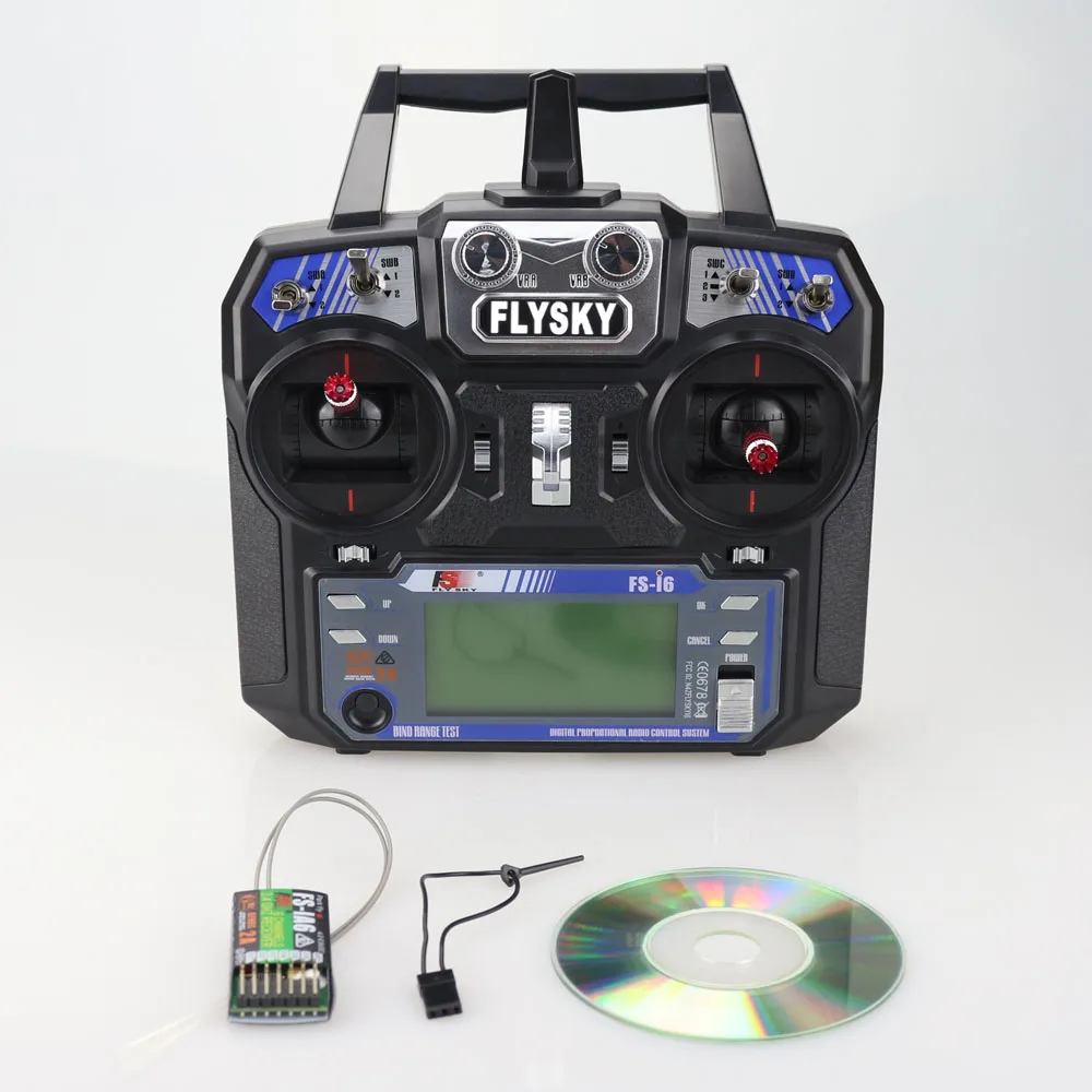 Flysky FS-i6 FS I6 2,4G 6ch RC передатчик контроллер FS-iA6 или FS-iA6B приемник для RC вертолет самолет Квадрокоптер планер Дрон