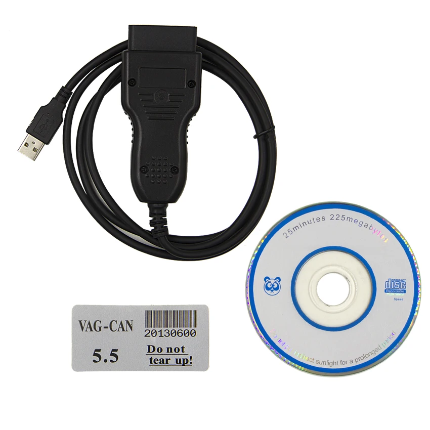 VAG K+ CAN Commander 5,5 с FT232RL PIC18F258 чип OBD2 Диагностический кабель OBD OBD2 для VW/SKODA/SEAT/AUDI