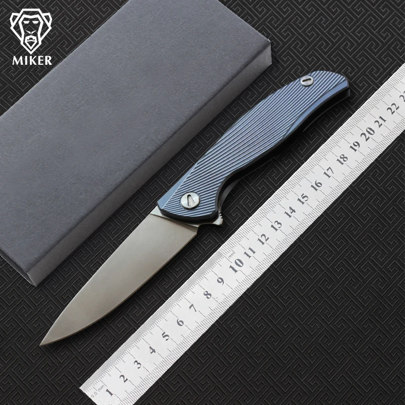 MIKER F95 складной ледокол нож D2 лезвие титановая ручка карманный нож для выживания походные охотничьи ножи EDC инструменты