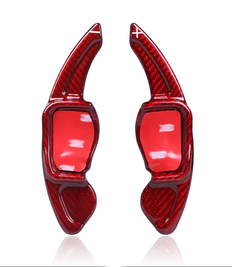 Carbon steering wheel DSG paddle shifters for Volkswagen VW GOLF 6 CC Touareg R20 Tiguan Paddle Gearbox Car Accessories | Автомобили и