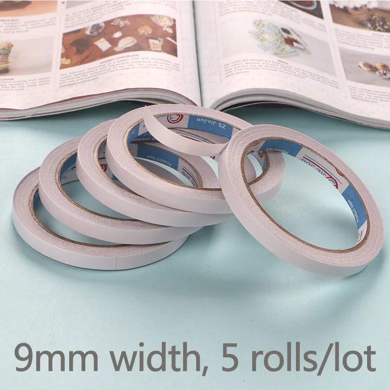 Инструменты для высечки качественные двусторонние клейкие ленты 5 рулонов в