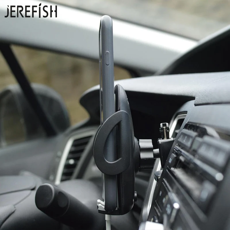 Регулируемая автомобильная подставка Jerefish 360 с креплением на вентиляционное
