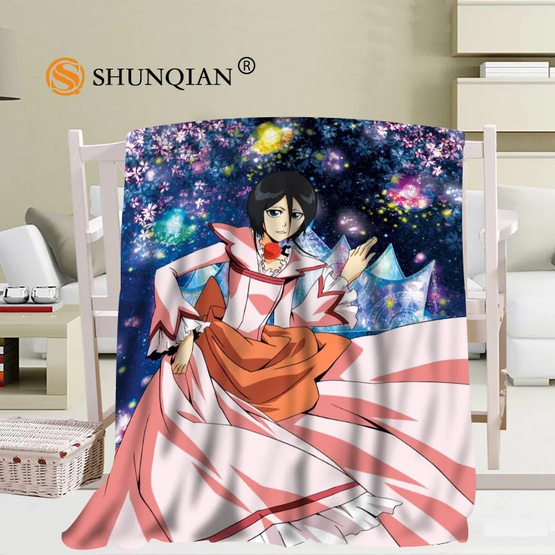 Обычай BLEACH Kuchiki Rukia одеяло Manta Falafel диван/кровать/Самолет путешествия пледы