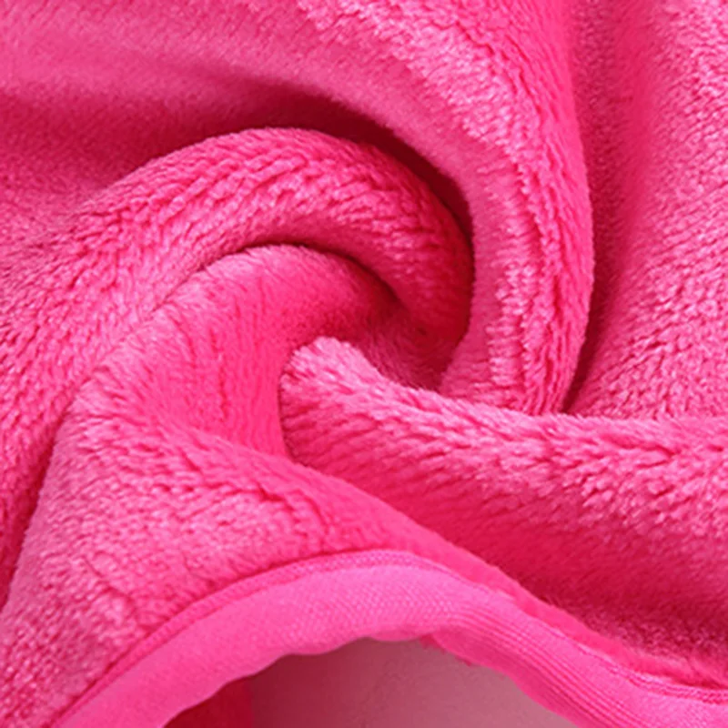 3 цвета многоразового использования для снятия макияжа мягкое полотенце