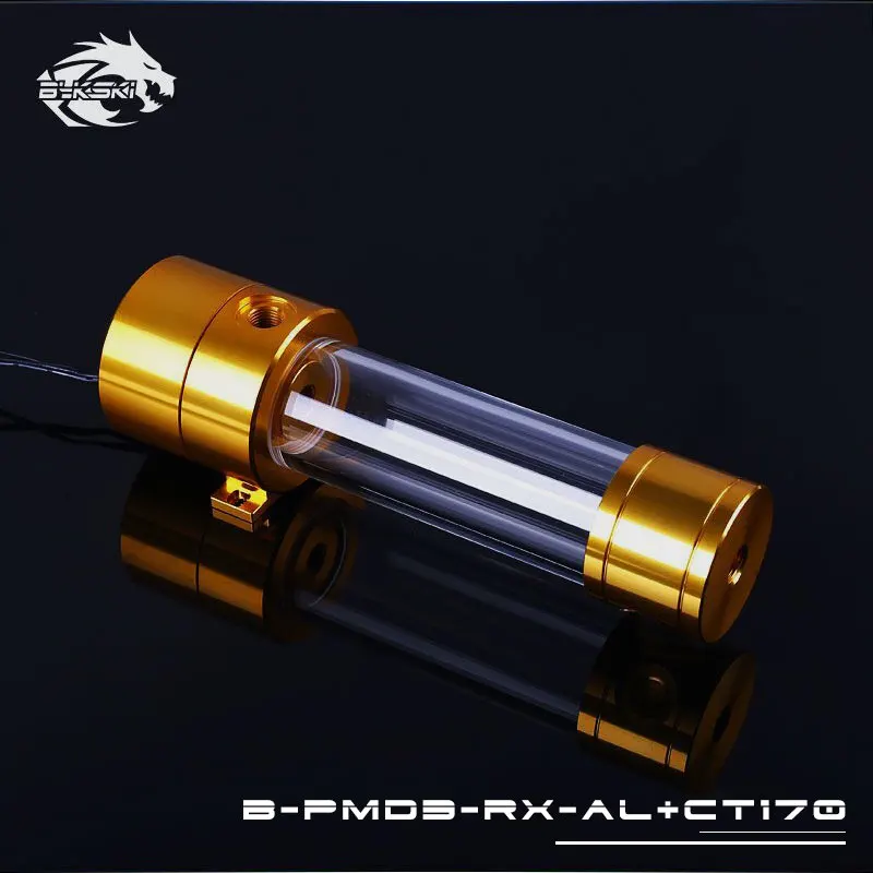 Bykski B-PMD3-RX-AL-CT, PWM DDC насосы с 120/170/230 мм резервуара, максимальный расход 600L/ч, Максимальный подъем 4 метра