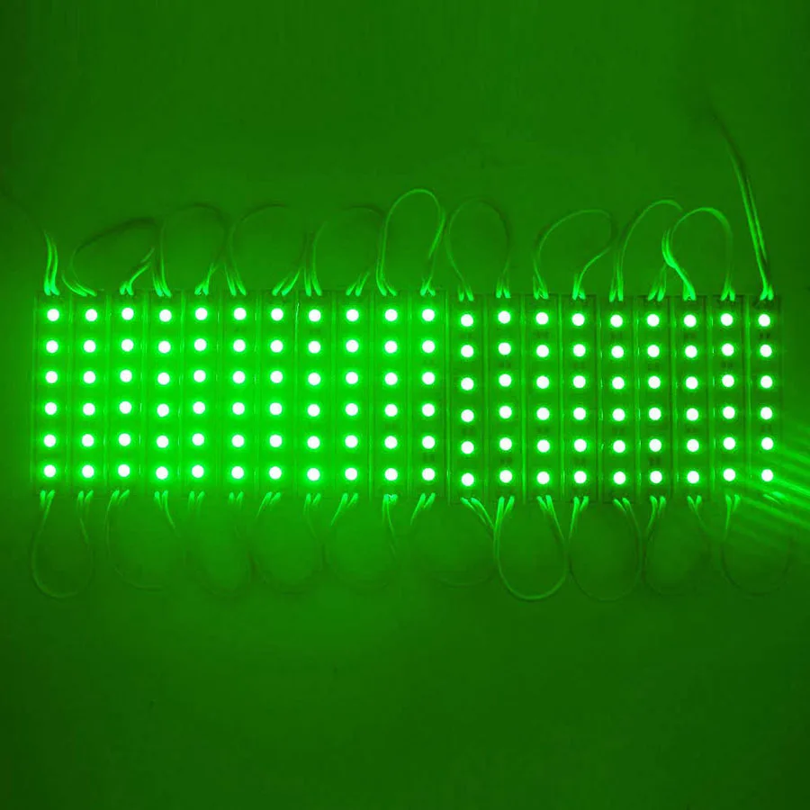 20 шт. SMD 5054 светодиодный модуль светильник 6 светодиодный s DC12V водонепроницаемый светодиодный рекламный модуль с подсветкой+ пульт дистанционного управления+ адаптер питания постоянного тока
