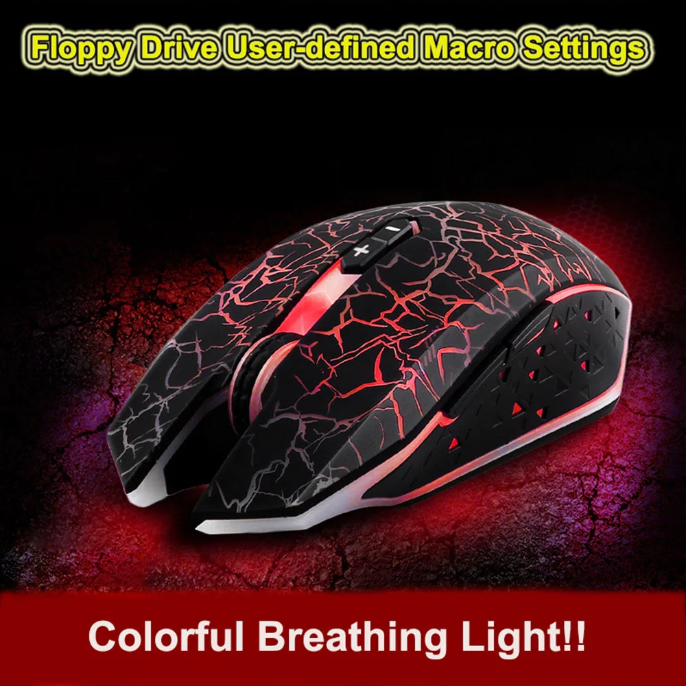 FMOUSE мышь Проводная игровая оптическая геймер для видеоигр RGB эргономичная
