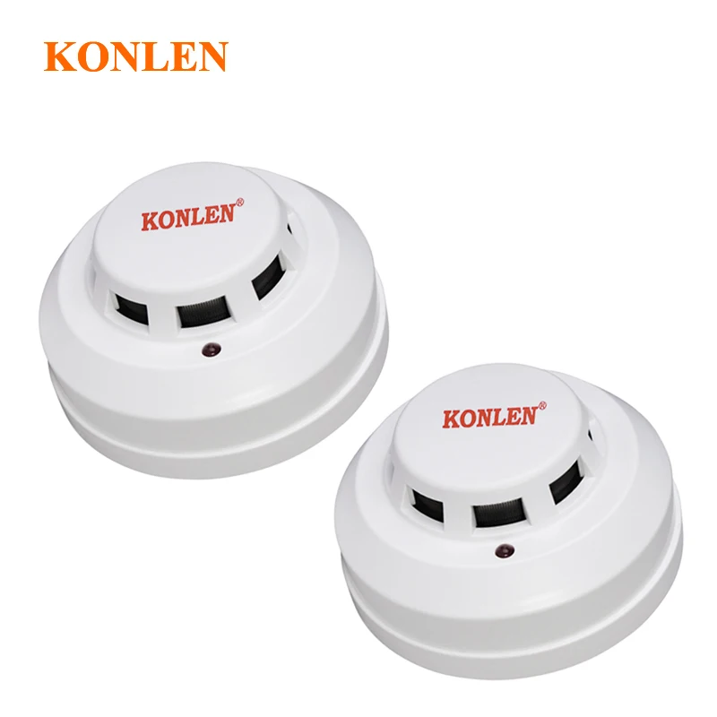 KONLEN DC 12V проводной фотоэлектрический детектор дыма пожарной сигнализации Сенсор