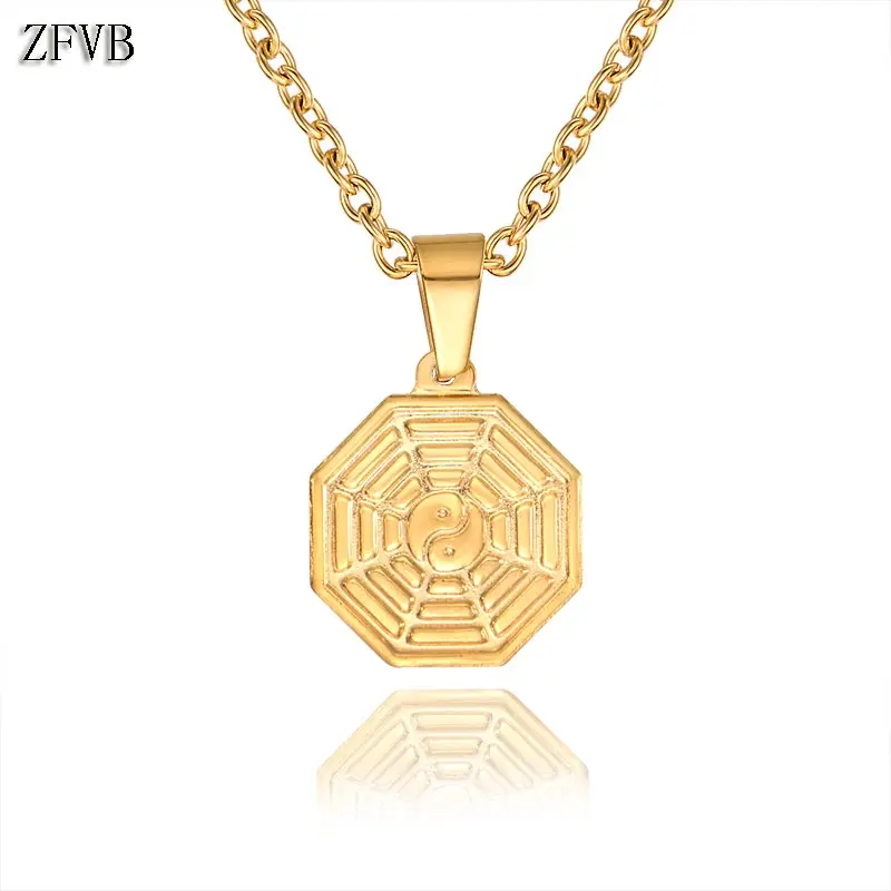 ZFVB Новая мода восемь схемы подвеска Цепочки и ожерелья для Для женщин себе