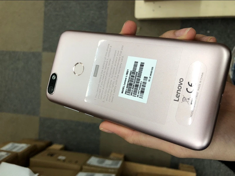 Глобальная версия lenovo A5 L18021 3 Гб 16 Гб Смартфон 4000 мАч 4G FDD-LTE Android 8,1 камера 13,0 МП четырехъядерный MT6739 Face-ID