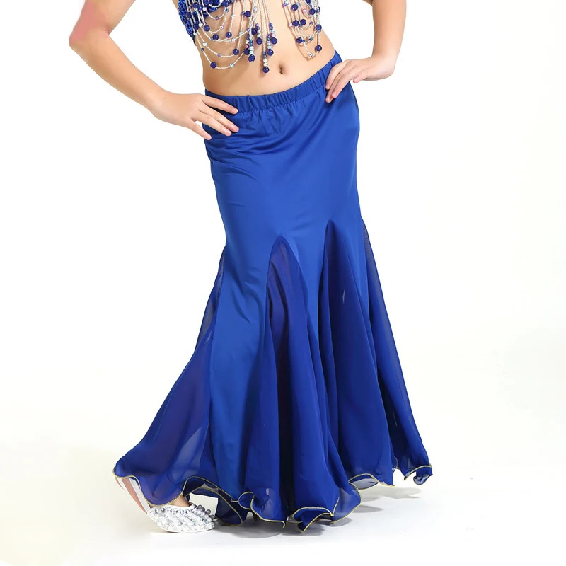 Детская одежда для танца живота длинные юбки с рыбим хвостом профессиональная