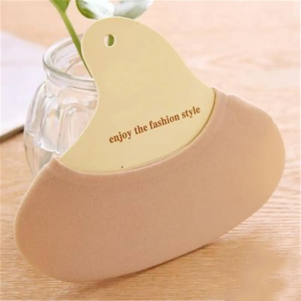 Женские невидимые носки башмачки ярких цветов с закрытым носком эластичные