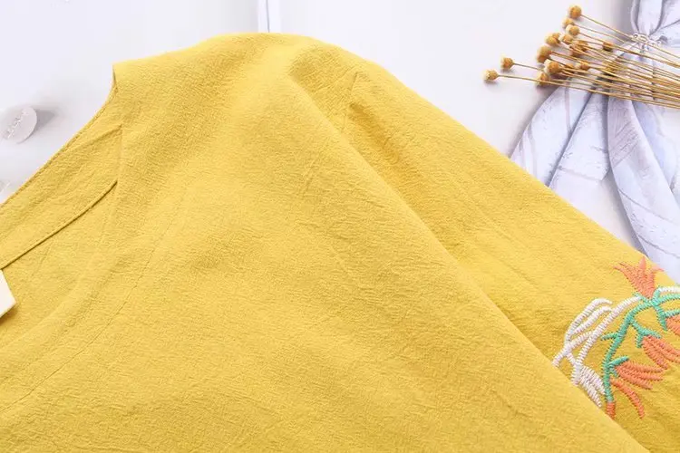 Большие размеры 4XL женская футболка с вышивкой и длинным рукавом футболка с круглым вырезом Женские топы весенняя и осенняя Футболка женская