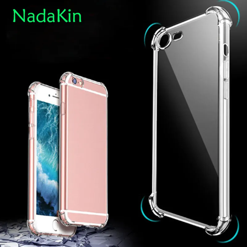 Four Corners Anti-knock Soft Clear TPU Case for Motorola Moto G5 G5S C Plus Z2 Play X4 Slim Silicone Phone Back Cover Conque | Мобильные
