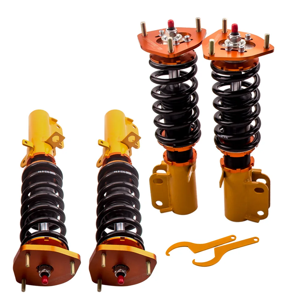 Гонки 24 способов Adj. ударов койловеров для Toyota Corolla AE100 AE101 AE111 88 99 Coilover весной