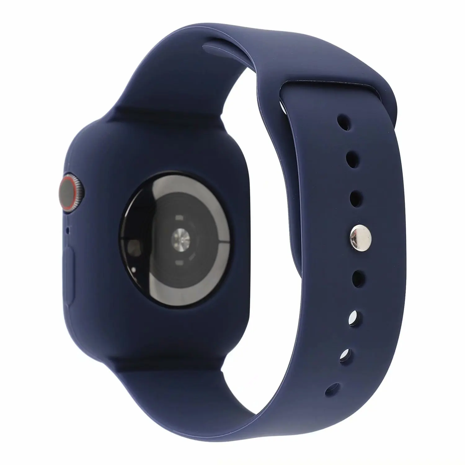 Силиконовый браслет ремешок и ударопрочный чехол для apple watch 4 44/40 мм спортивный ремешок защитный бампер для наручных часов iwatch серии, версия 1, 2, 3, ремешок 42/38 мм