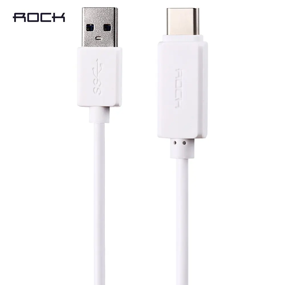 100CM Rock USB 3.0 Type C Cable Data Sync Quick Charge Line Cord For Nexus 5X 6P OnePlus 2 ZUK Z1 Xiaomi 4C MX5 Pro | Электроника