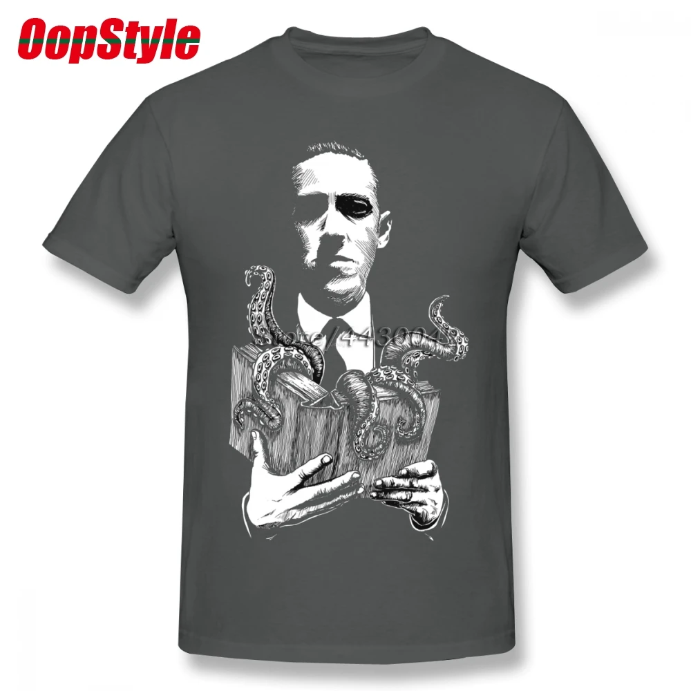 Lovecraft Cthulhu Lovecraftian ужасная футболка для мужчин плюс размер хлопковая командная 4XL