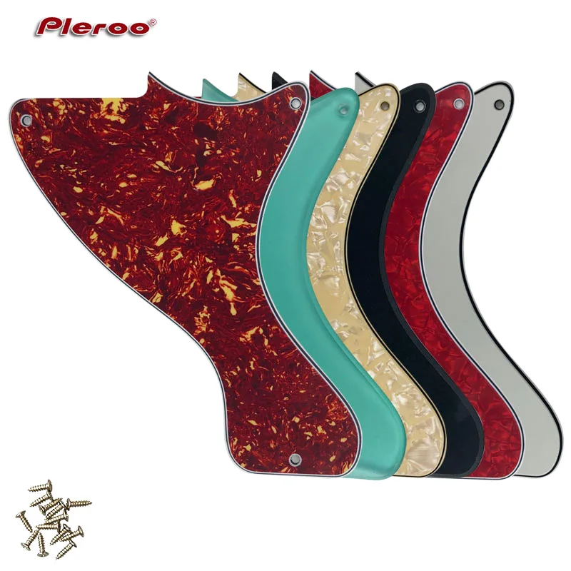 Pleroo Custom Guitar Parts - For US JR LP Les Paul Junior Guitar Pickguard Scratch Plate ,Multi Color Choice