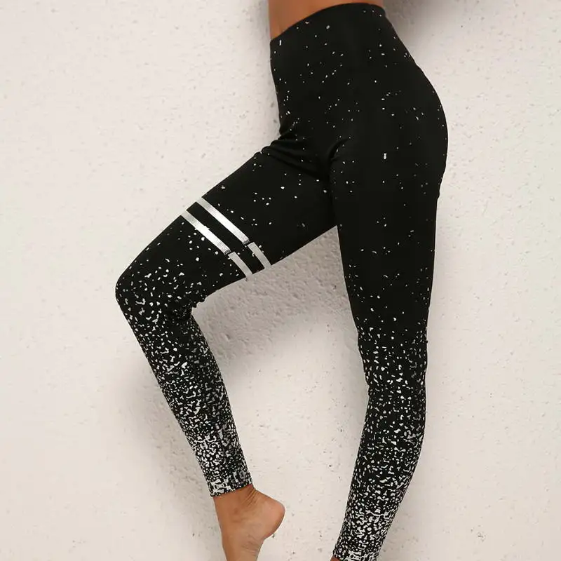 2019 Взрывная женская спортивная одежда дышащие брюки для йоги леггинсы Горячая