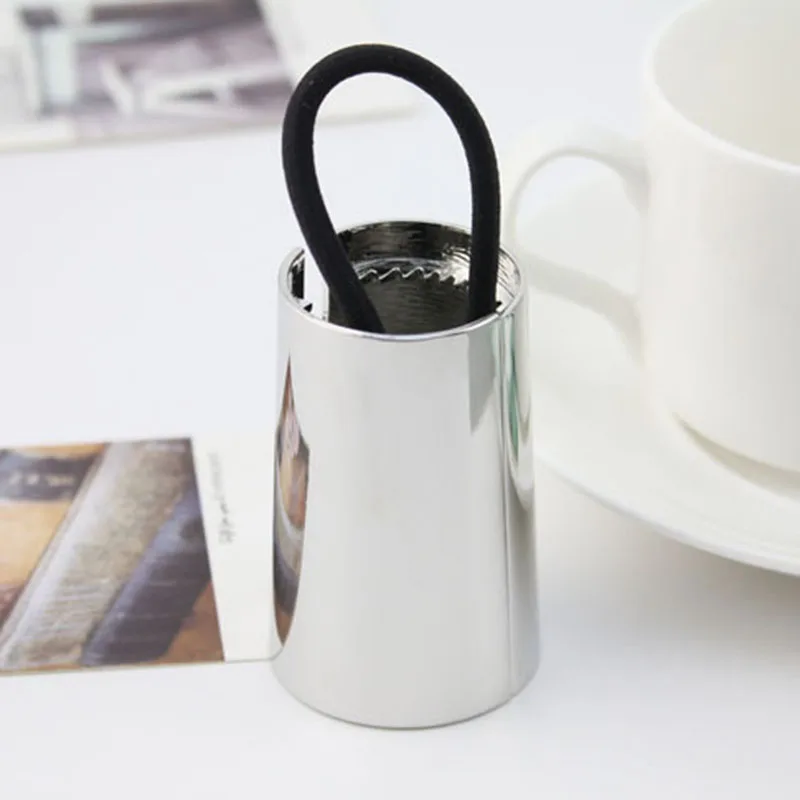 Резинка для волос в стиле панк-рок металлическая эластичная резинка фиксации