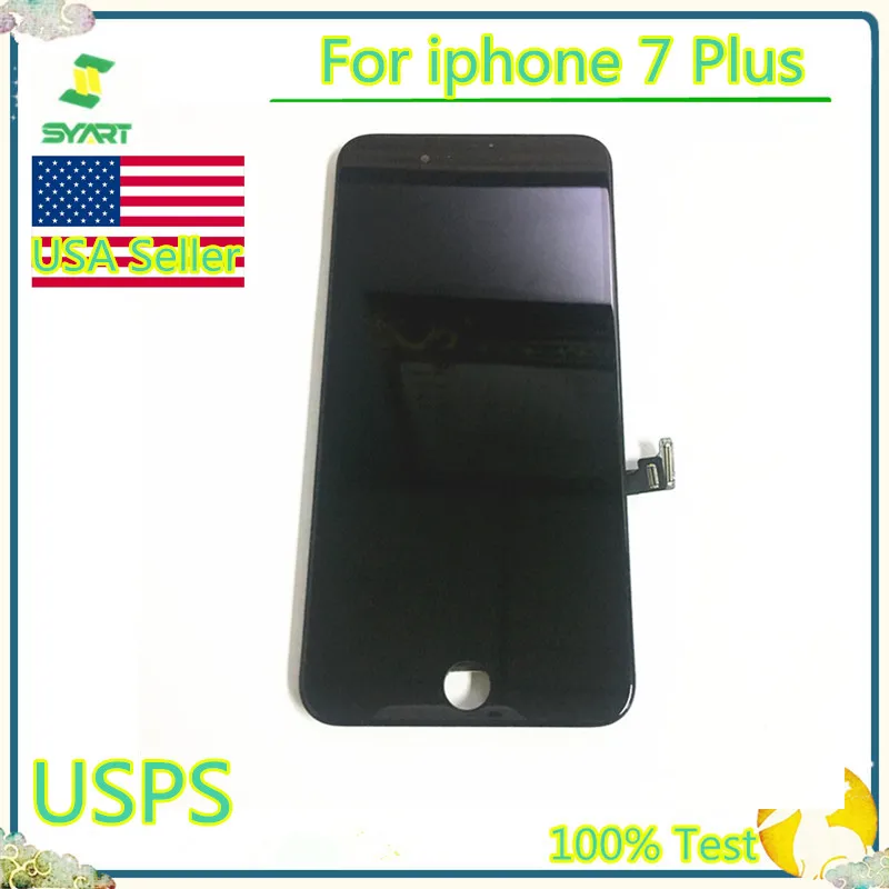 

100% Tested AAA Quality 7P LCD Display LCD Screen Touch Digitizer Assembly Replacement Accessories For iphone 7 Plus 7Plus