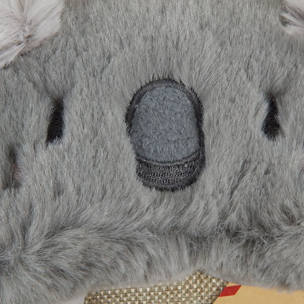 

Cucommax Cut Koala/bunny Sleeping Eye Mask Nap Cartoon Plush Eye Shade Sleep Mask Black Mask Bandage on Eyes for Sleeping-MSK15