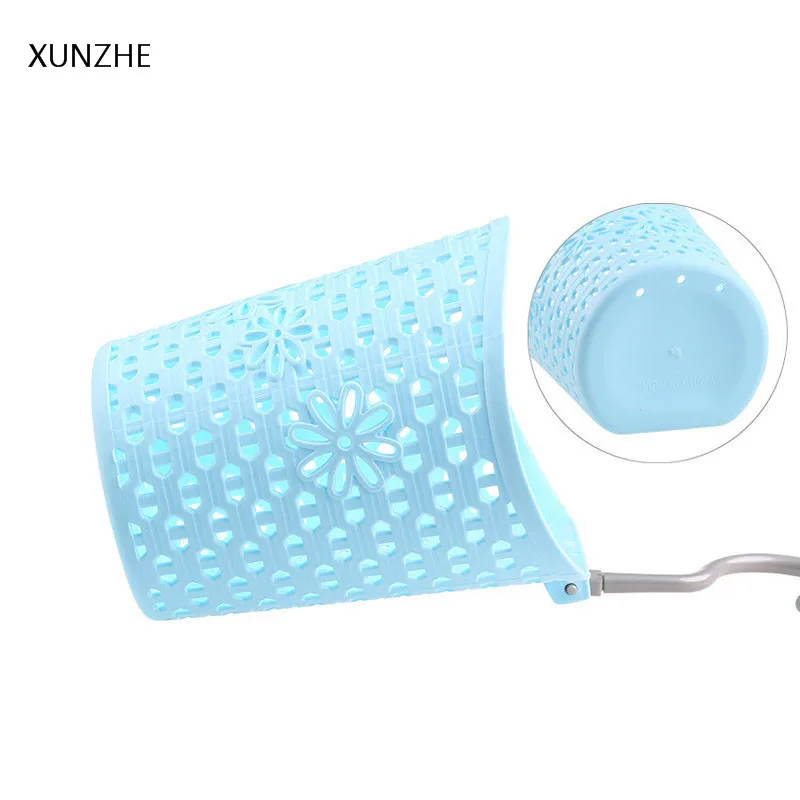 XUNZHE Модные Пустые маленькие цветы корзина для хранения вращающийся крючок