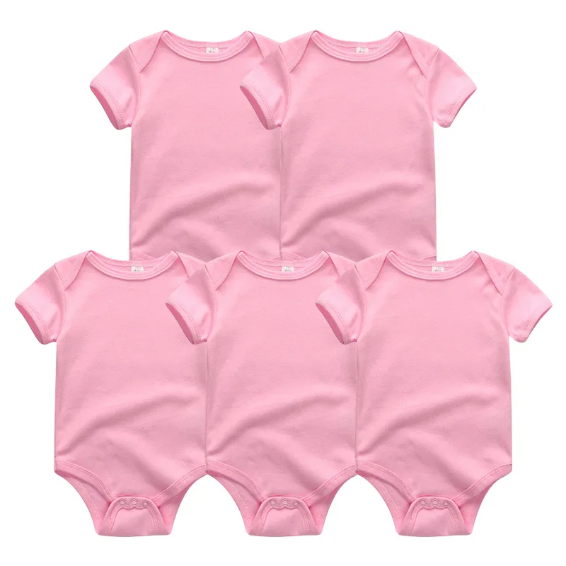 Baby Clothes 5711 Одежда для малышей; 5 шт./лот; комбинезон для маленьких мальчиков и девочек; roupas de bebe; Хлопковые комбинезоны для новорожденных; пижамы; одежда для малышей; детская одежда - Цвет: Baby Clothes 5711